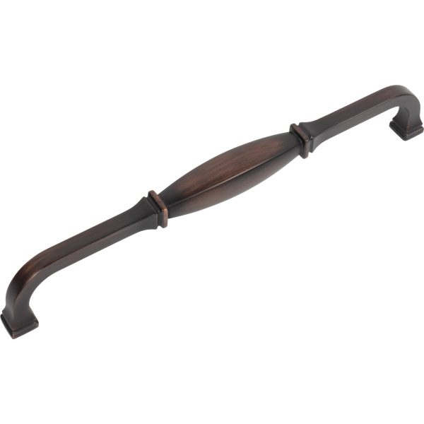 12" Center-to-Center Brushed Oil Rubbed Bronze Audrey Appliance Handle - Image 6