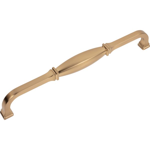 18" Center-to-Center Satin Bronze Audrey Appliance Handle - Image 6