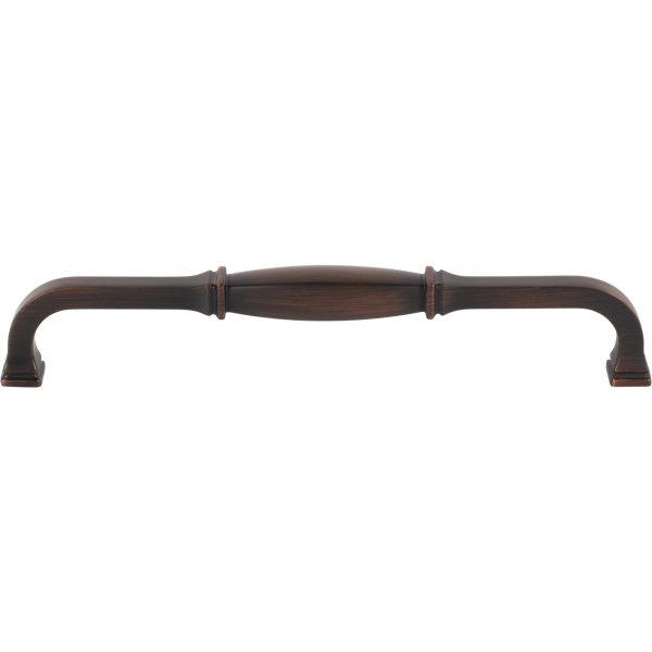 192 mm Center-to-Center Brushed Oil Rubbed Bronze Audrey Cabinet Pull - Image 3