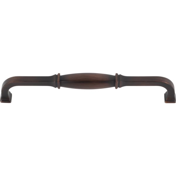 192 mm Center-to-Center Brushed Oil Rubbed Bronze Audrey Cabinet Pull - Image 4