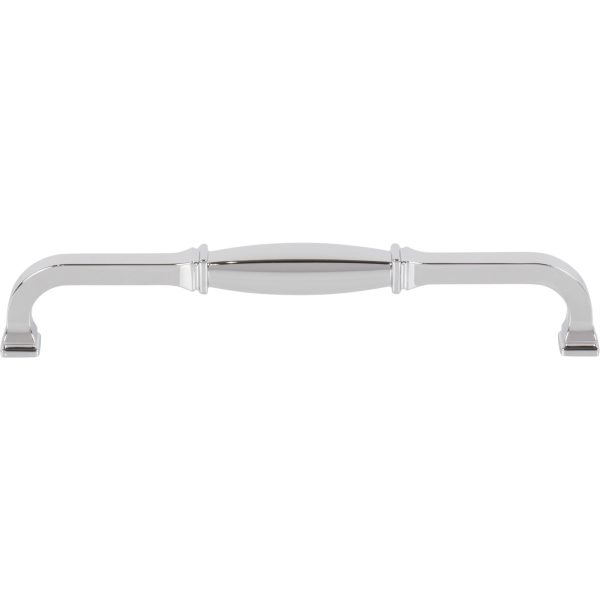 192 mm Center-to-Center Polished Chrome Audrey Cabinet Pull - Image 3