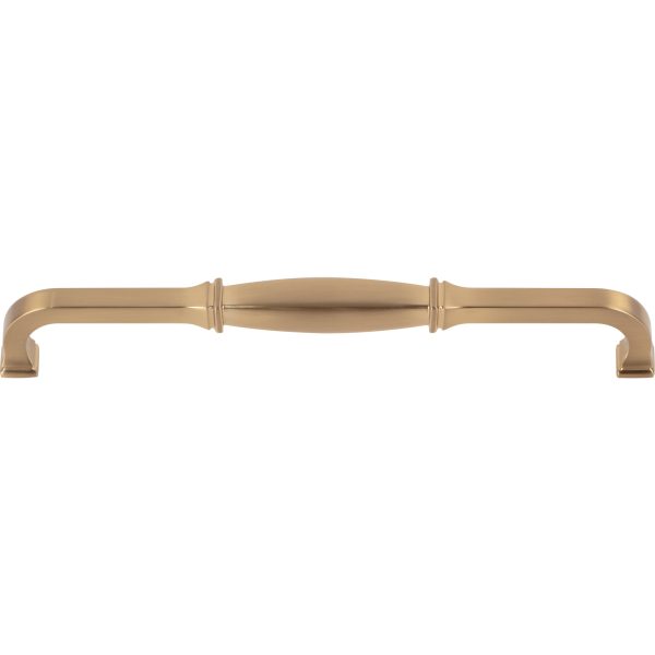 192 mm Center-to-Center Satin Bronze Audrey Cabinet Pull - Image 4