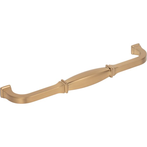 192 mm Center-to-Center Satin Bronze Audrey Cabinet Pull - Image 5