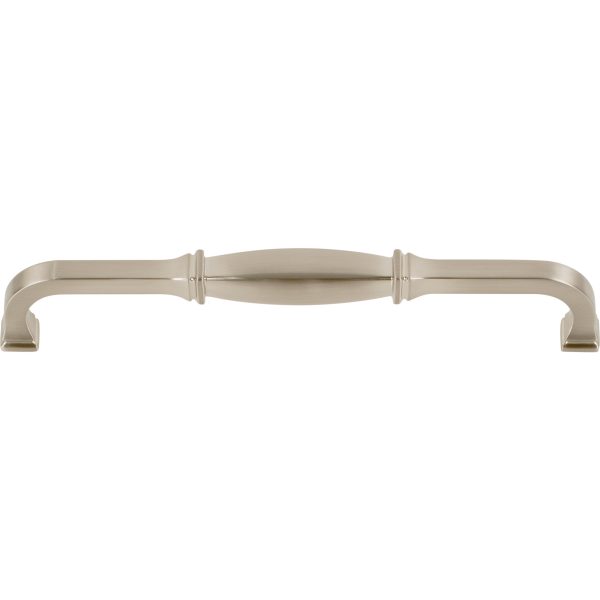 192 mm Center-to-Center Satin Nickel Audrey Cabinet Pull - Image 4