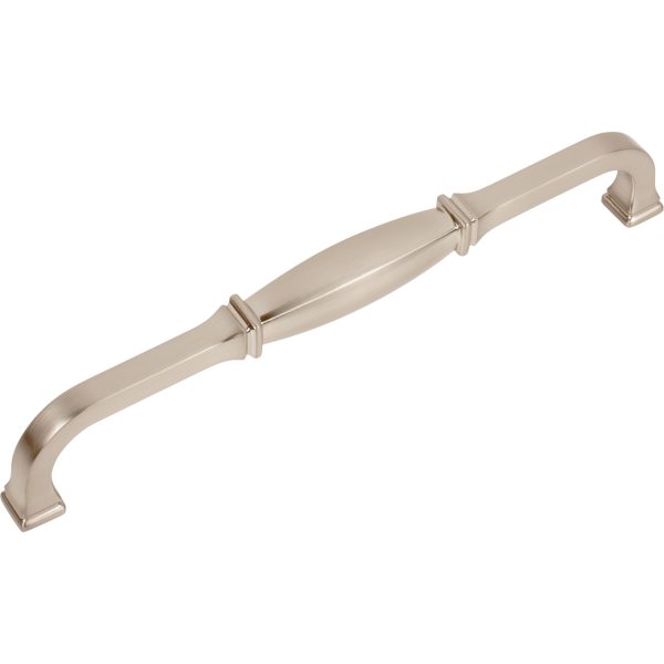 192 mm Center-to-Center Satin Nickel Audrey Cabinet Pull - Image 6