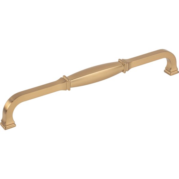 224 mm Center-to-Center Satin Nickel Audrey Cabinet Pull - Image 2