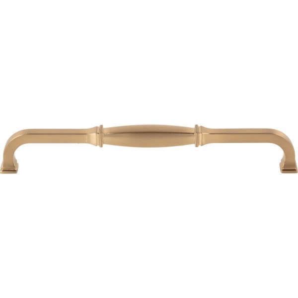 224 mm Center-to-Center Satin Nickel Audrey Cabinet Pull - Image 3