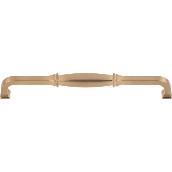 224 mm Center-to-Center Satin Nickel Audrey Cabinet Pull - Image 4