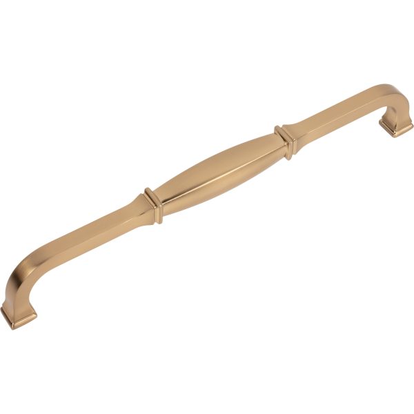 224 mm Center-to-Center Satin Nickel Audrey Cabinet Pull - Image 6