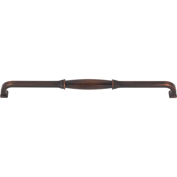 305 mm Center-to-Center Brushed Oil Rubbed Bronze Audrey Cabinet Pull - Image 4