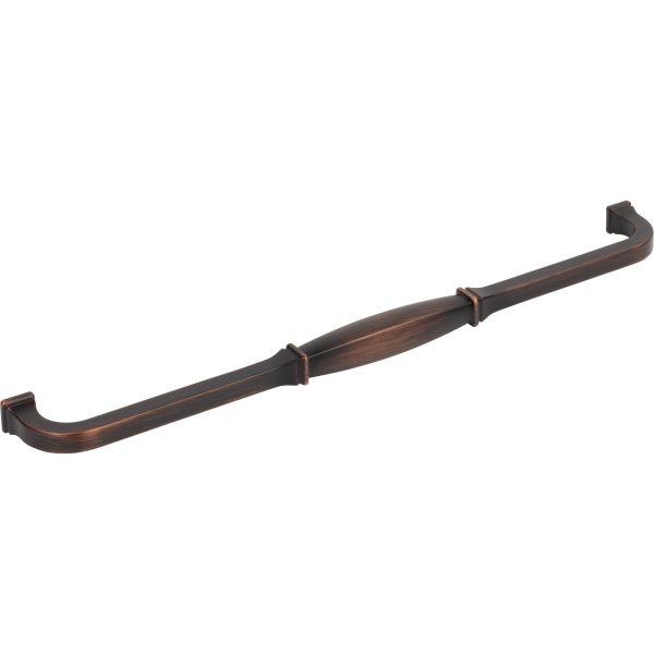 305 mm Center-to-Center Brushed Oil Rubbed Bronze Audrey Cabinet Pull - Image 5