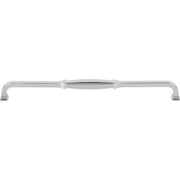 305 mm Center-to-Center Polished Chrome Audrey Cabinet Pull - Image 3