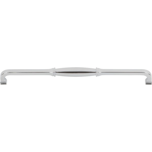 305 mm Center-to-Center Polished Chrome Audrey Cabinet Pull - Image 4