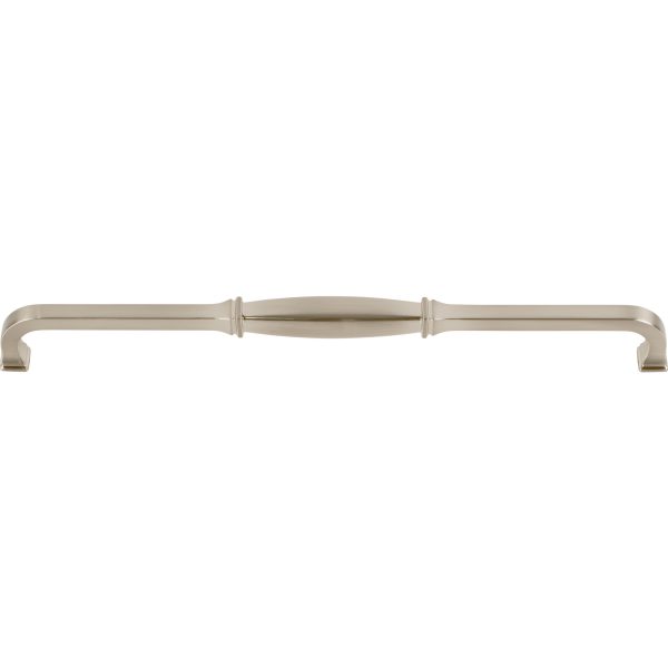 305 mm Center-to-Center Satin Nickel Audrey Cabinet Pull - Image 4