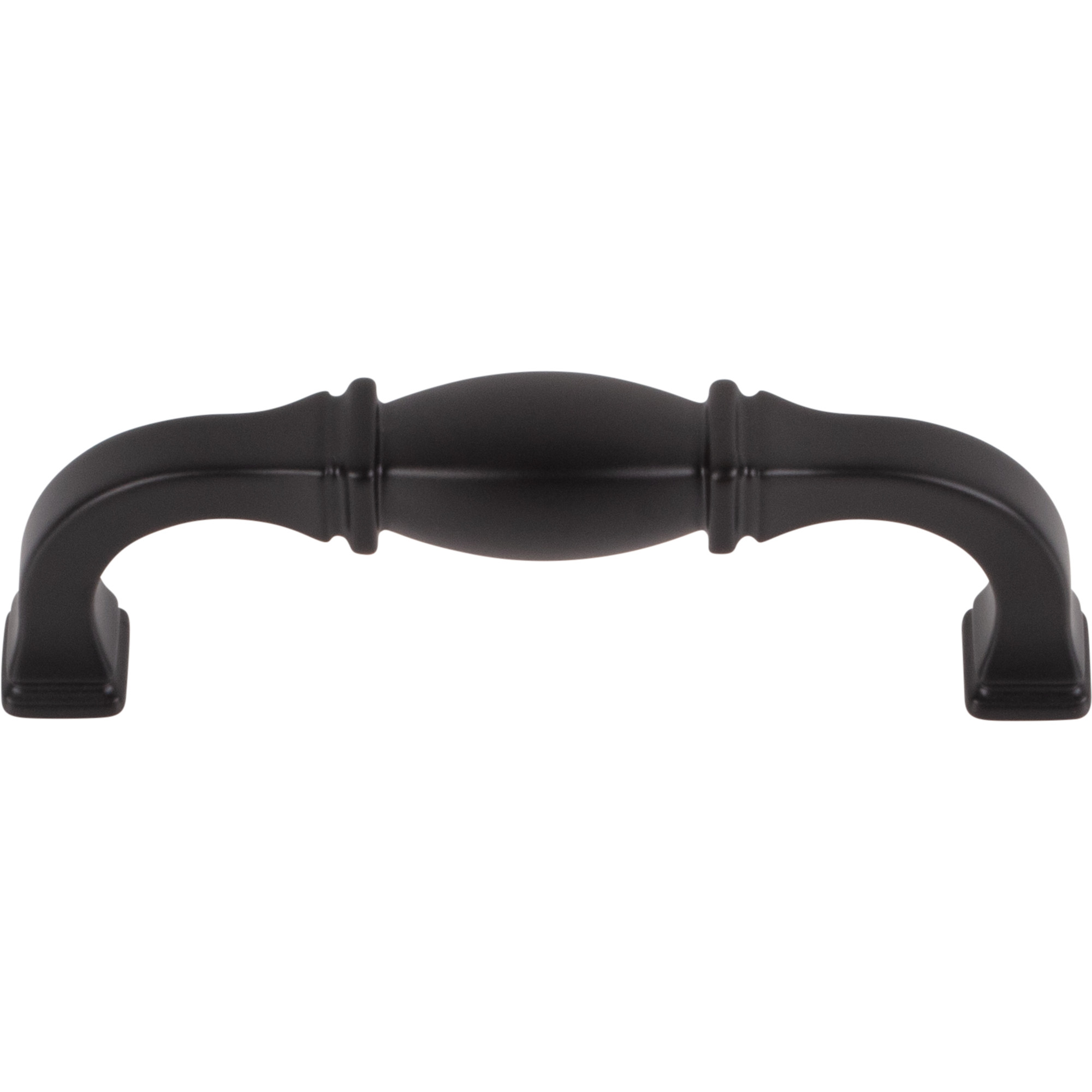 96 mm Center-to-Center Matte Black Audrey Cabinet Pull - Image 4