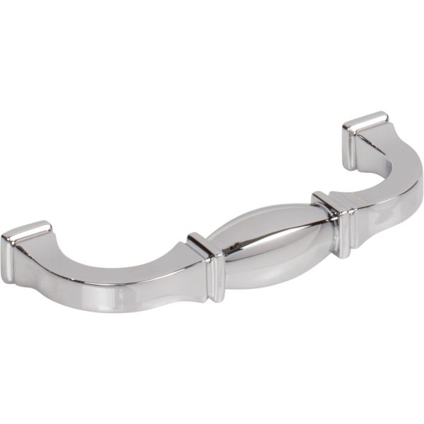 96 mm Center-to-Center Polished Chrome Audrey Cabinet Pull - Image 5