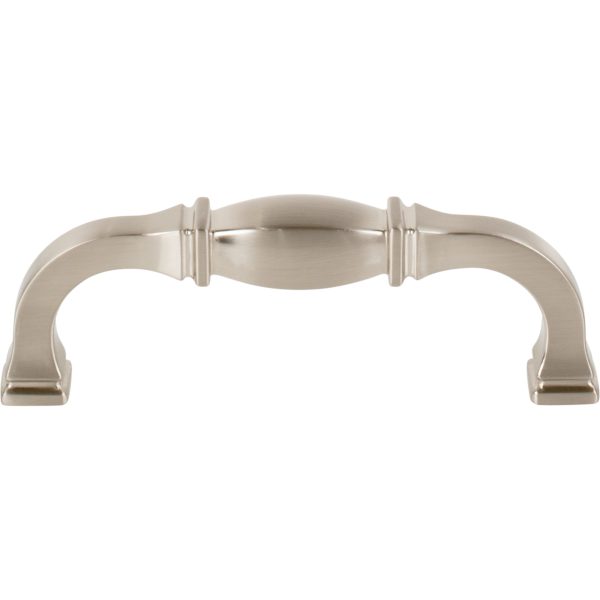 96 mm Center-to-Center Satin Nickel Audrey Cabinet Pull - Image 3