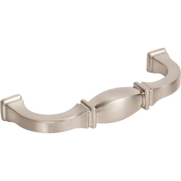 96 mm Center-to-Center Satin Nickel Audrey Cabinet Pull - Image 5
