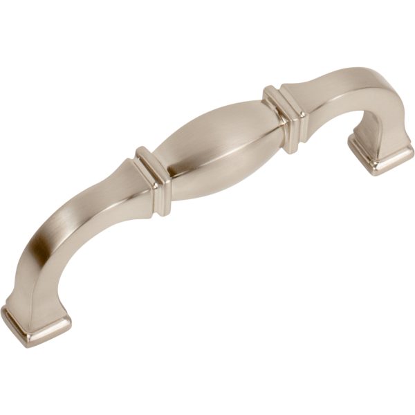 96 mm Center-to-Center Satin Nickel Audrey Cabinet Pull - Image 6