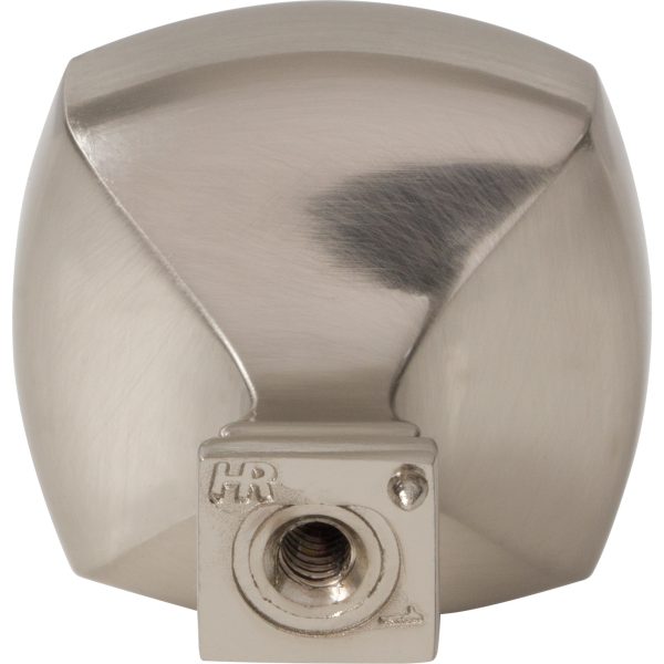 1-3/8" Overall Length Satin Nickel Square Audrey Cabinet Knob - Image 6