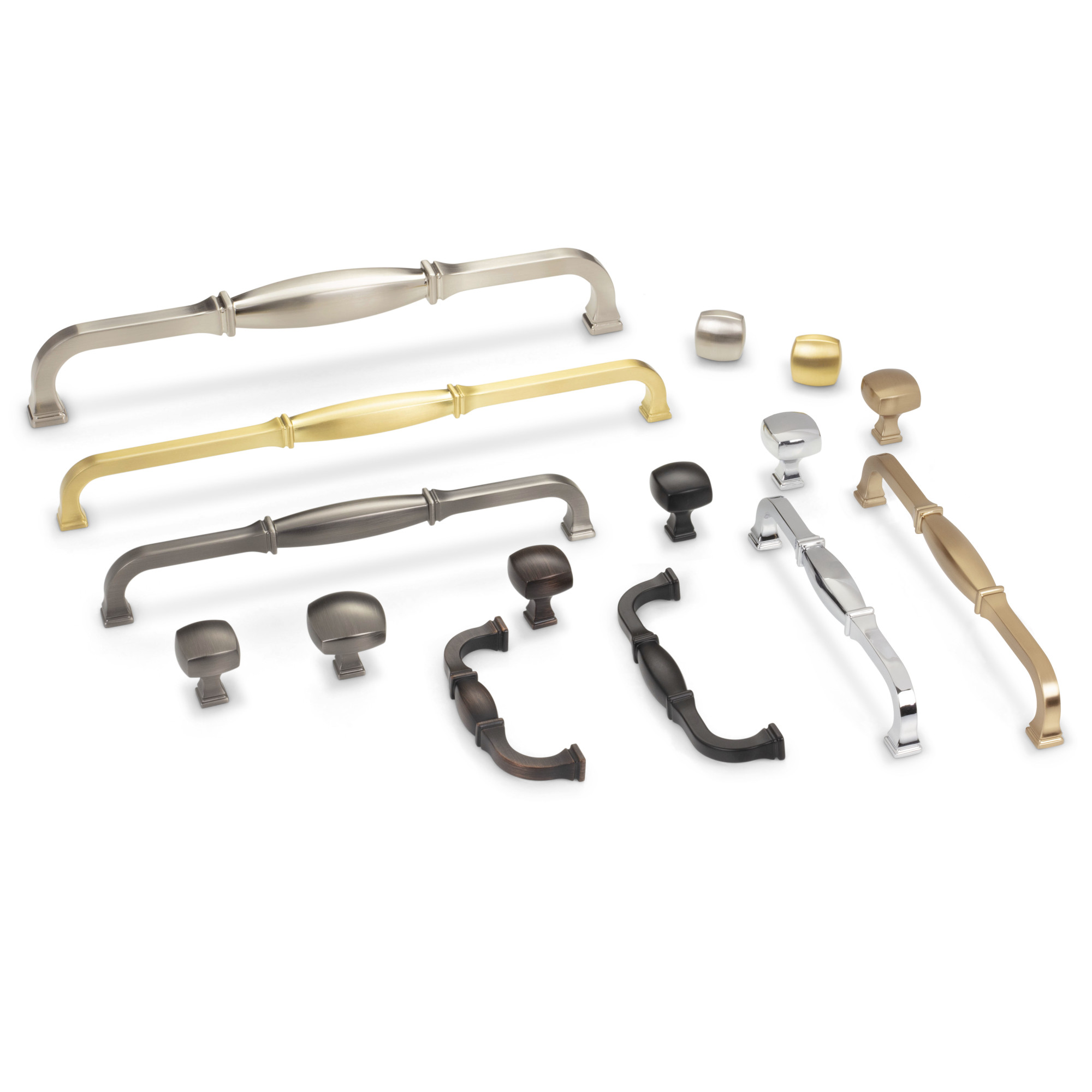 Audrey Cabinet Knob (278) in Satin Nickel