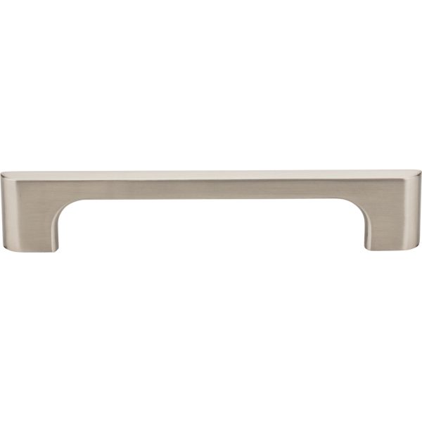 128 mm Center-to-Center Satin Nickel Asymmetrical Leyton Cabinet Pull - Image 3