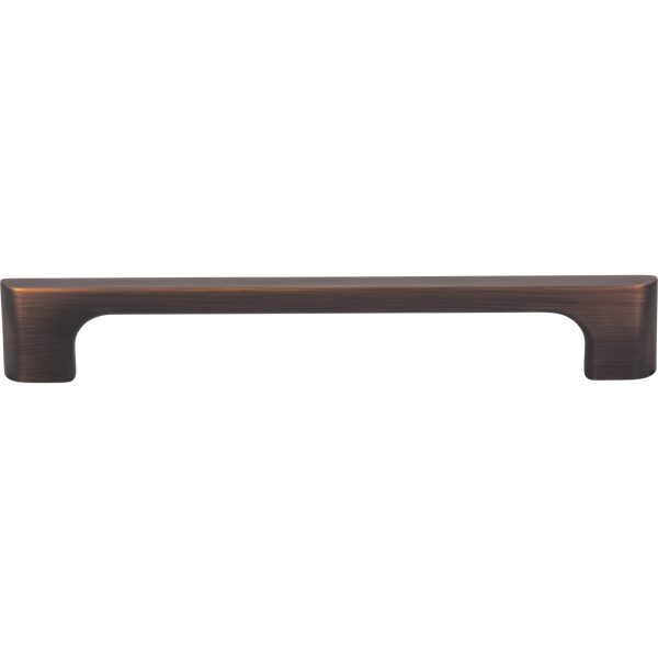 160 mm Center-to-Center Brushed Oil Rubbed Bronze Asymmetrical Leyton Cabinet Pull - Image 3