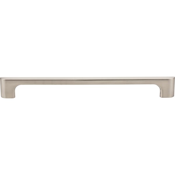 224 mm Center-to-Center Satin Nickel Asymmetrical Leyton Cabinet Pull - Image 3