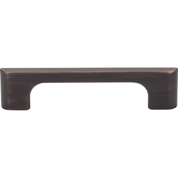 96 mm Center-to-Center Brushed Oil Rubbed Bronze Asymmetrical Leyton Cabinet Pull - Image 3