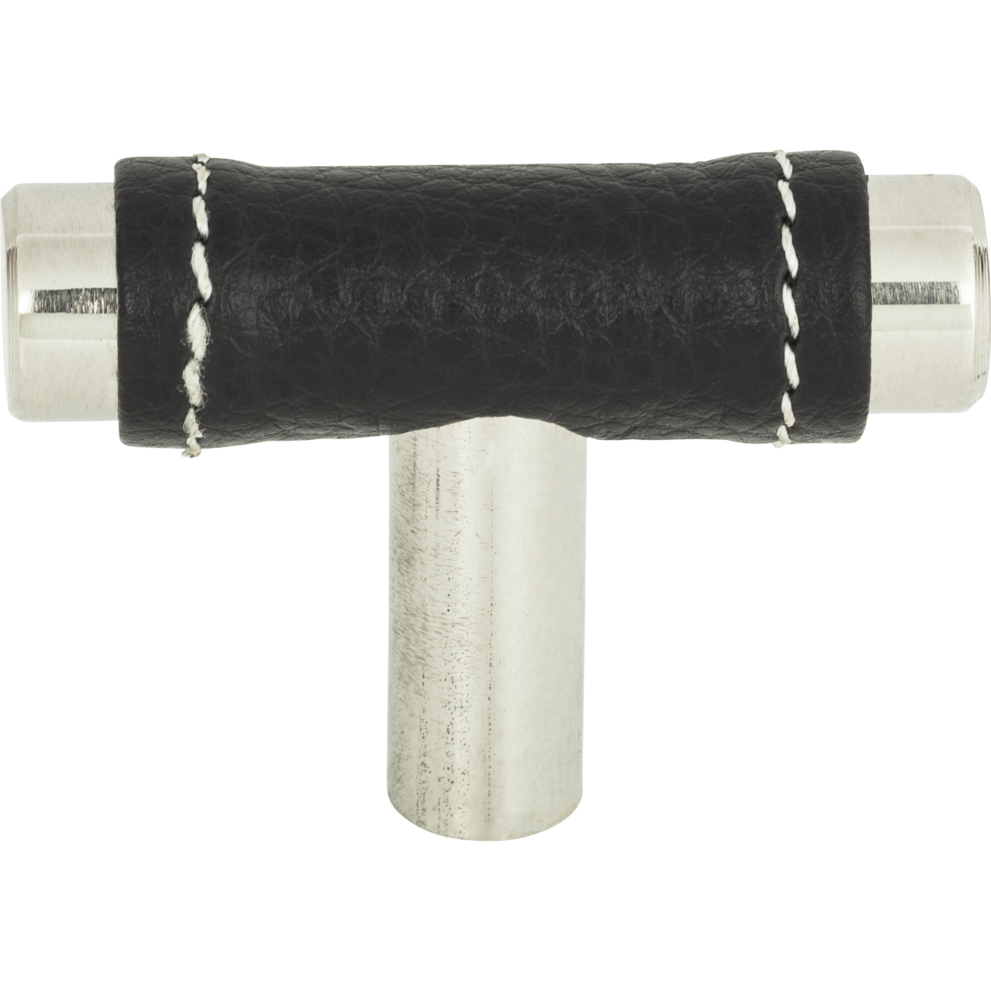 Atlas Zanzibar Black Leather Knob