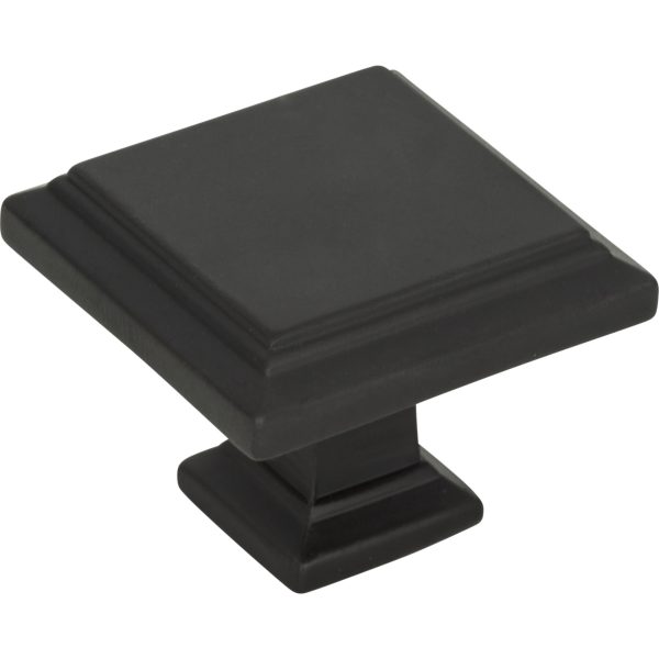 Sutton Place Square Knob 1 1/4 Inch Modern Bronze - Image 3