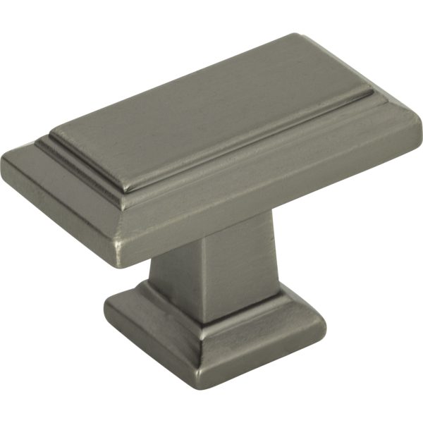 Sutton Place Rectangle Knob 1 7/16 Inch Slate - Image 3