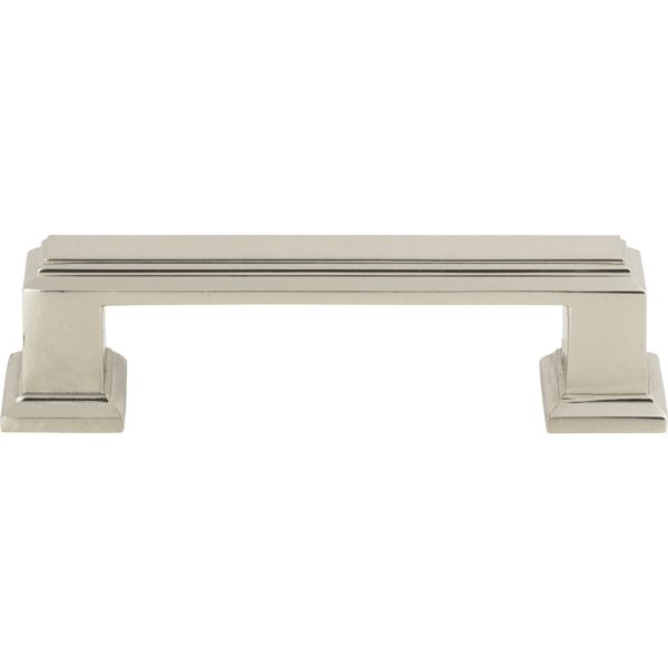 Sutton Place Pull 3 Inch (c-c) Polished Nickel