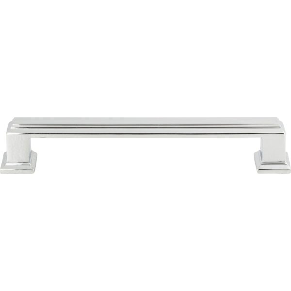 Sutton Place Pull 5 1/16 Inch (c-c) Polished Chrome