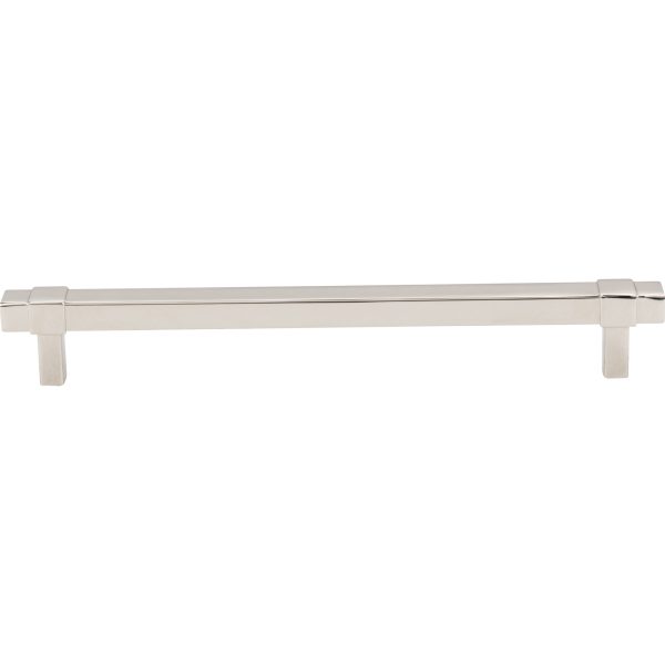 192 mm Center-to-Center Polished Nickel Square Zane Cabinet Pull - Image 3