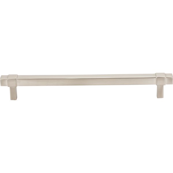 192 mm Center-to-Center Satin Nickel Square Zane Cabinet Pull - Image 3
