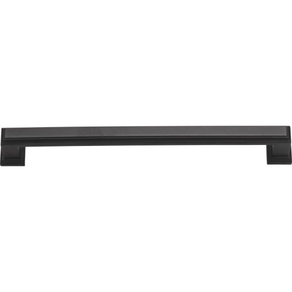 Sutton Place Pull 7 9/16 Inch (c-c) Modern Bronze - Image 4