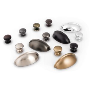 Florence Cabinet Knob in Satin Nickel