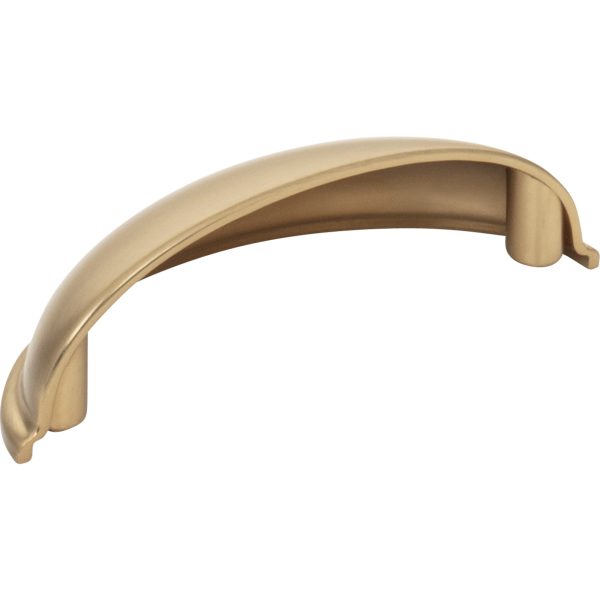 3" Center-to-Center Satin Bronze Florence Cabinet Cup Pull - Image 4