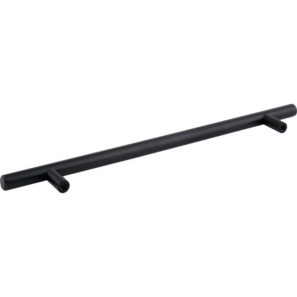 224 mm Center-to-Center Hollow Matte Black Stainless Steel Naples Cabinet Bar Pull - Image 4