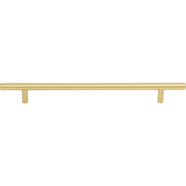 224 mm Center-to-Center Brushed Gold Naples Cabinet Bar Pull - Image 3