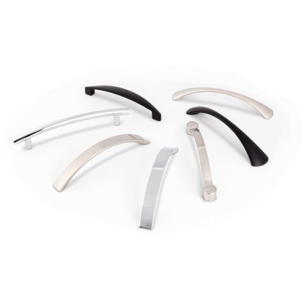 128 mm Center-to-Center Polished Chrome Asymmetrical Belfast Cabinet Pull - Image 6