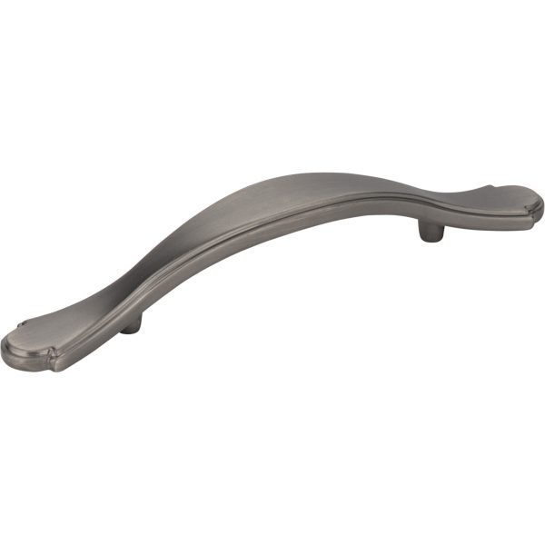 3" Center-to-Center Brushed Pewter Gatsby Cabinet Pull