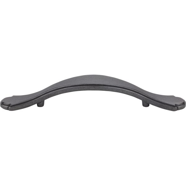3" Center-to-Center Gun Metal Gatsby Cabinet Pull - Image 3