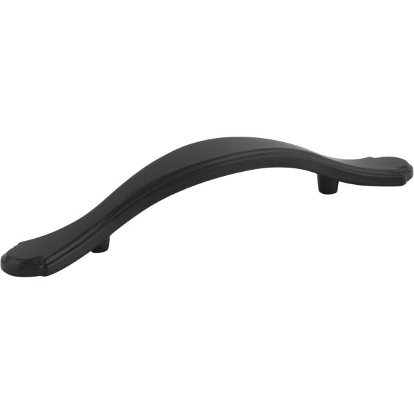 3" Center-to-Center Matte Black Gatsby Cabinet Pull
