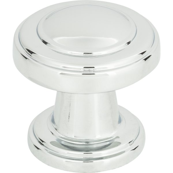 Bronte Knob 1 1/8 Inch Polished Chrome