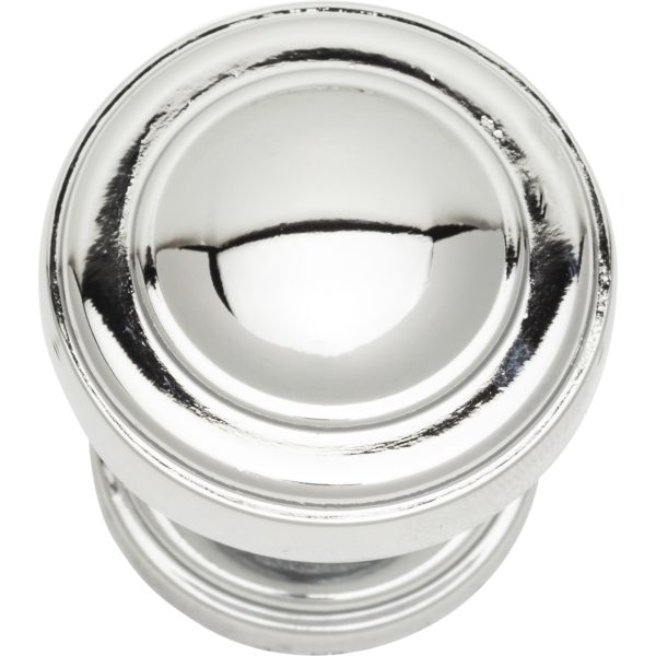 Bronte Knob 1 1/8 Inch Polished Chrome - Image 3