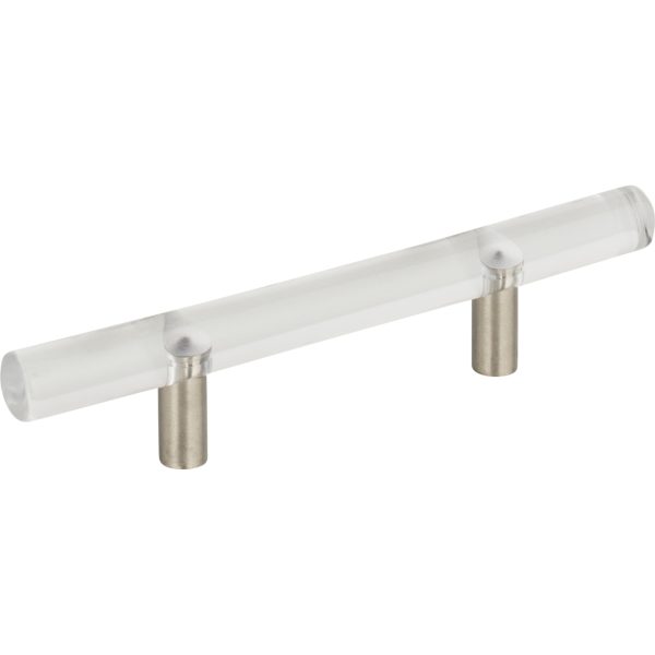 Optimism Rail Pull 3 Inch (c-c) Brushed Nickel - Image 3