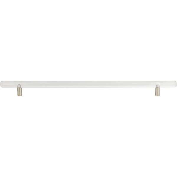 Optimism Rail Pull 11 5/16 Inch (c-c) Brushed Nickel
