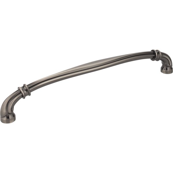 12" Center-to-Center Antique Brushed Satin Brass Lafayette Appliance Handle - Image 2